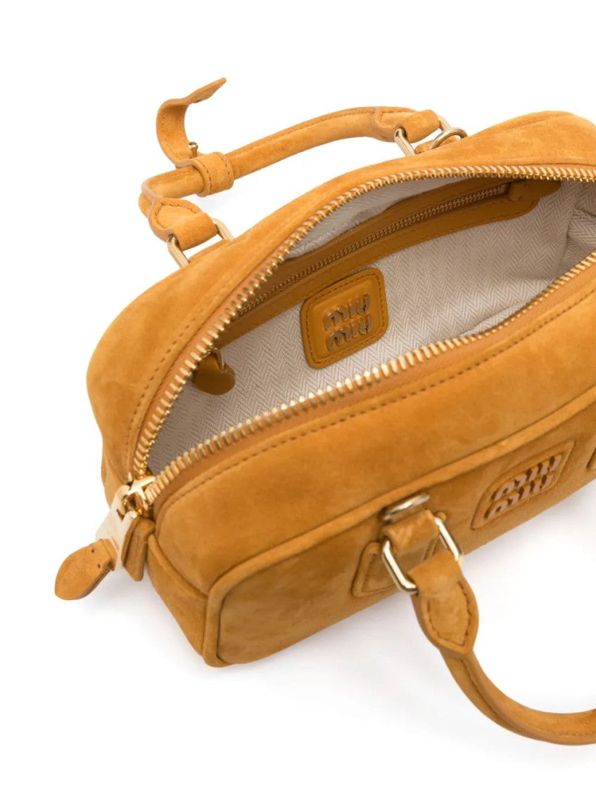 Brown Arcadie Mini Satchel 3