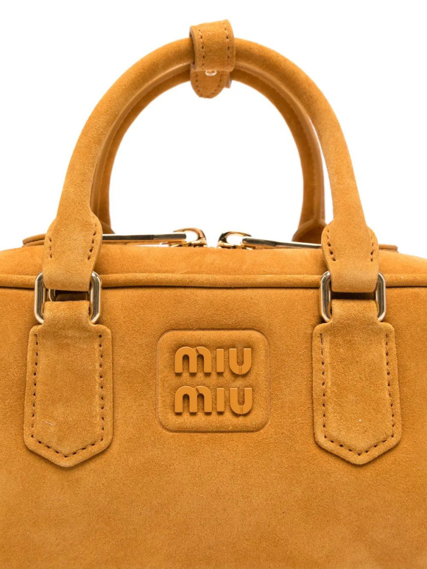Brown Arcadie Mini Satchel 4