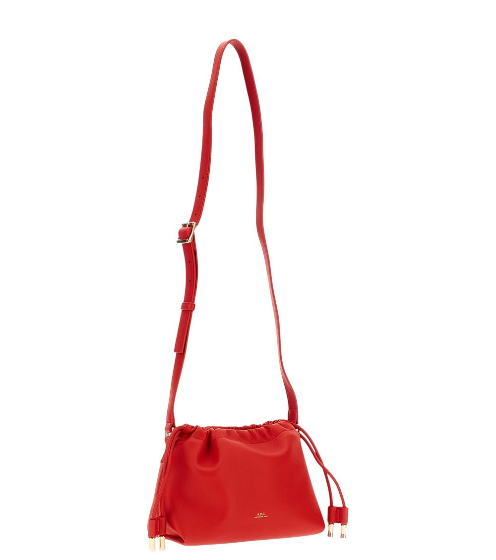 Red Ninon Small Bucket Bag 2