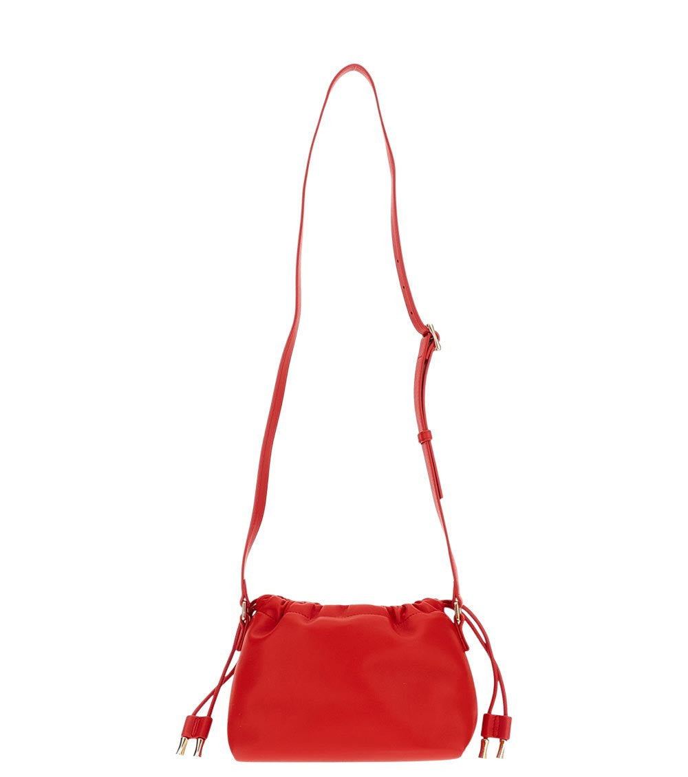 Red Ninon Small Bucket Bag 3