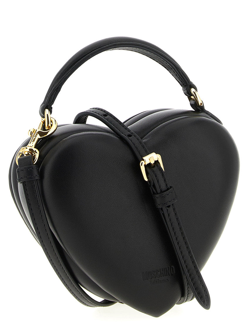 Black Heart Love Me Crossbody Bag 2