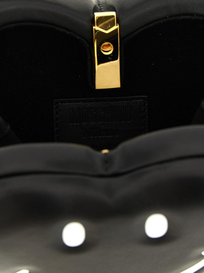 Black Heart Love Me Crossbody Bag 4