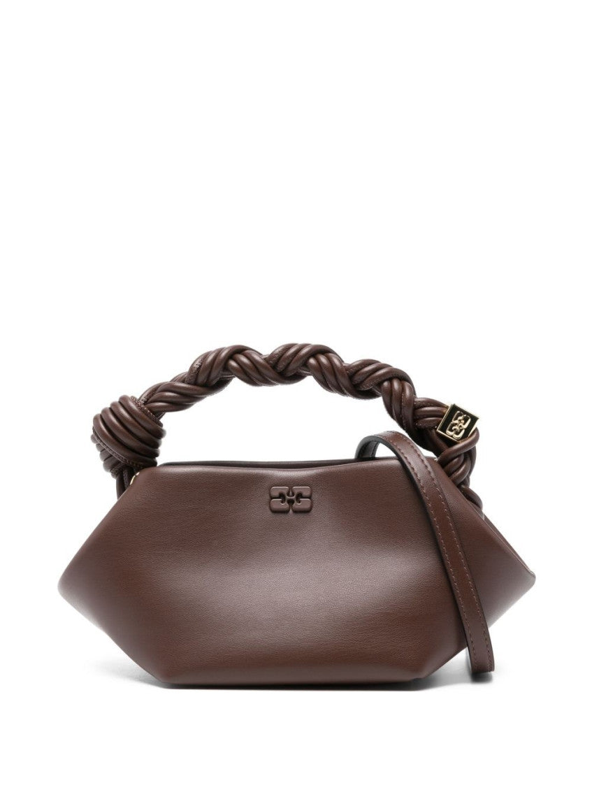 Dark Brown Bou Mini Crossbody Bag 1