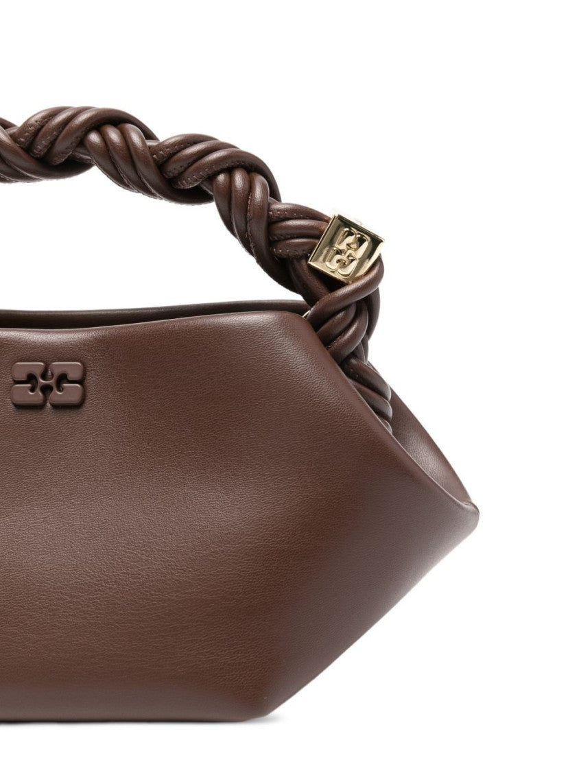 Dark Brown Bou Mini Crossbody Bag 3