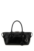Black  Logo Large Shoulder Bag 1