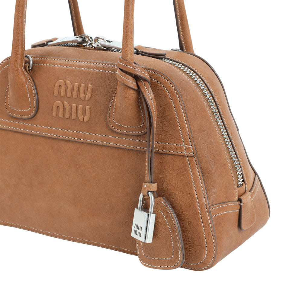 Brown Vivian Small Satchel 3