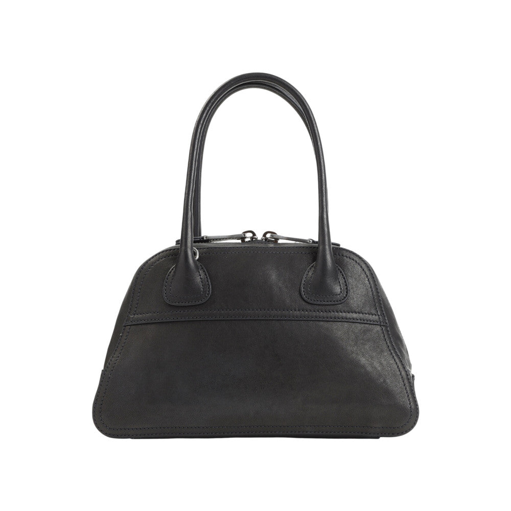 Black Vivian Small Satchel 2