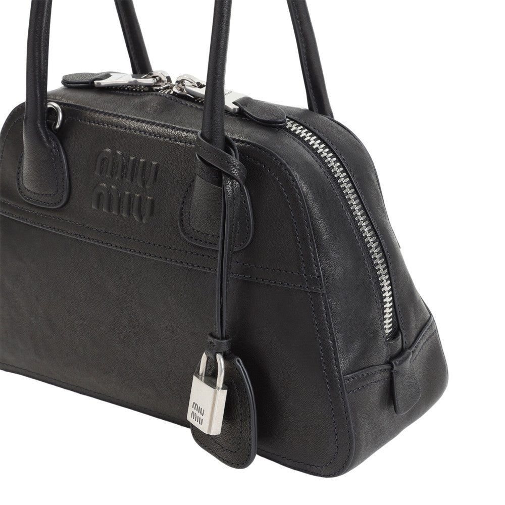 Black Vivian Small Satchel 3