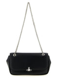 Black Logo Small Shoulder Bag 1