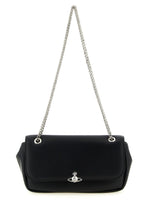 Black Logo Small Shoulder Bag 1