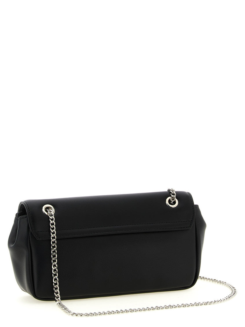 Black Logo Small Shoulder Bag 2