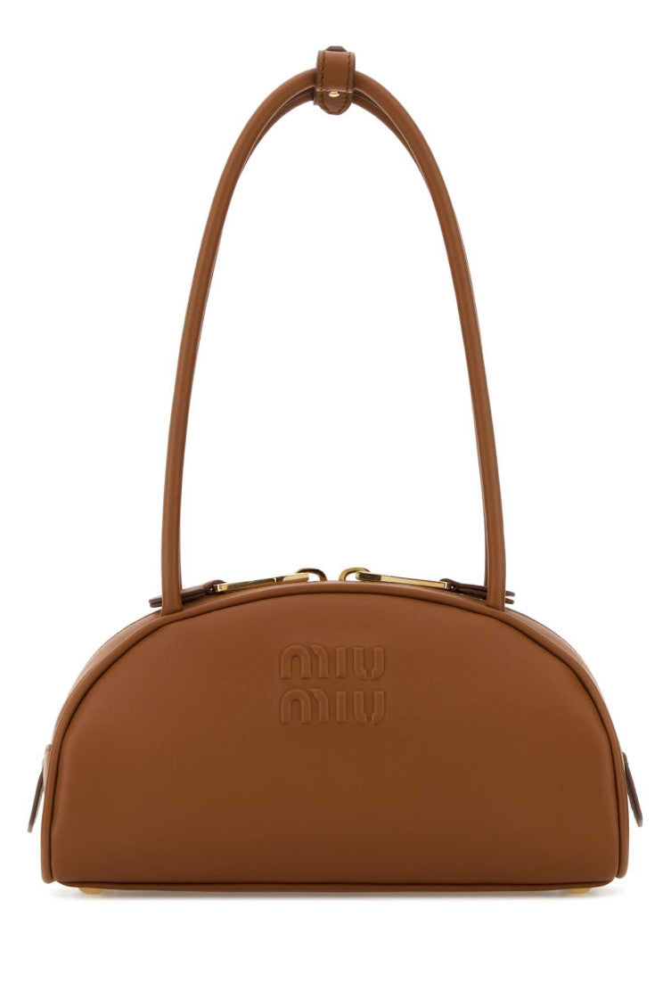 Brown Logo Small Shoulder Bag 1