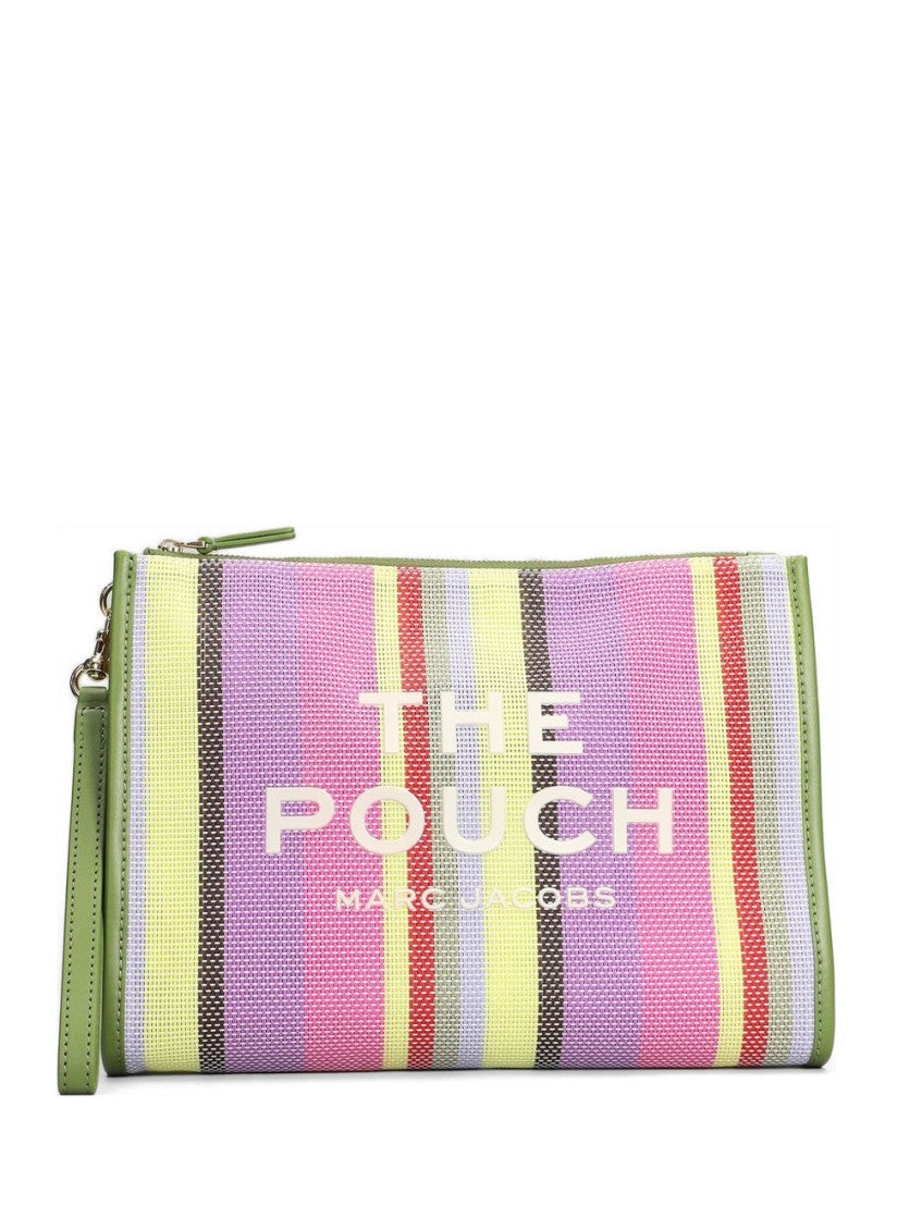 Multicolor The Stripe Large Clutch 1