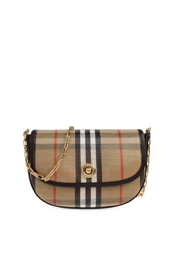 Beige Highlands Mini Crossbody Bag 1