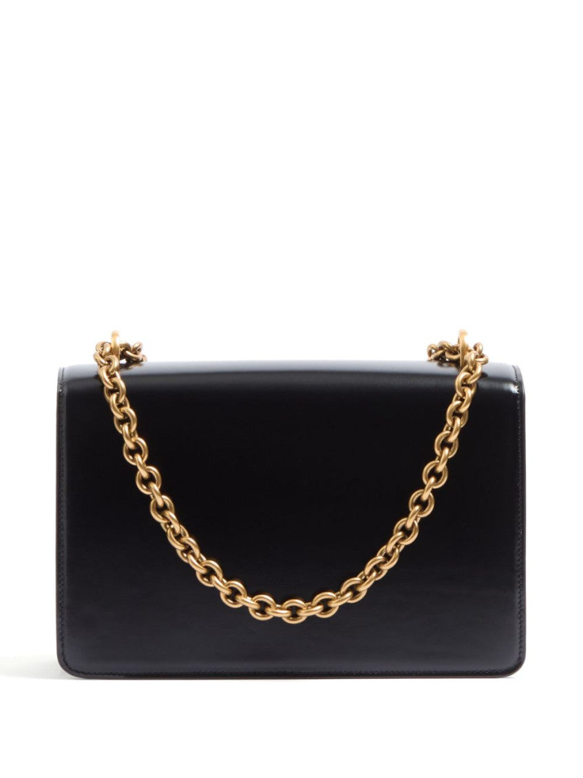 Black Vain leather shoulder bag 2