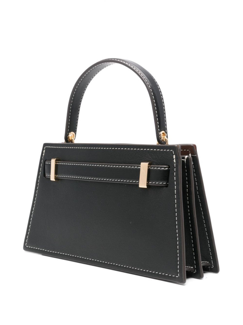 Black Lee Radziwill Small Satchel 4