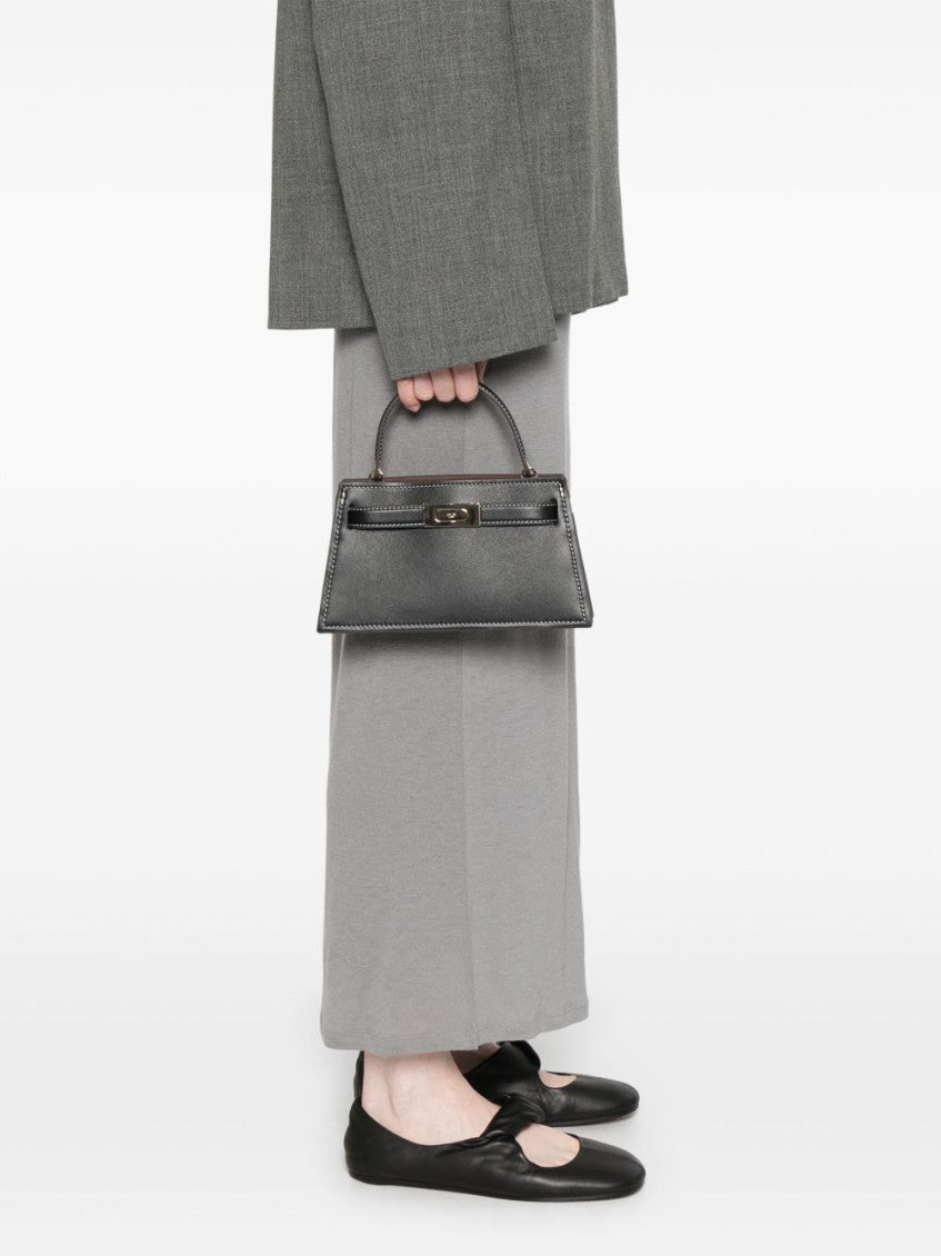 Black Lee Radziwill Small Satchel 5