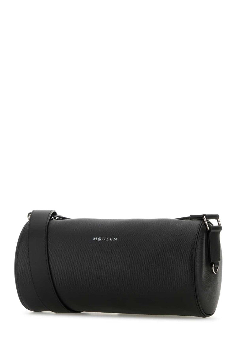 Black Roller Crossbody Bag 2