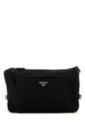Black Logo Crossbody Bag 1