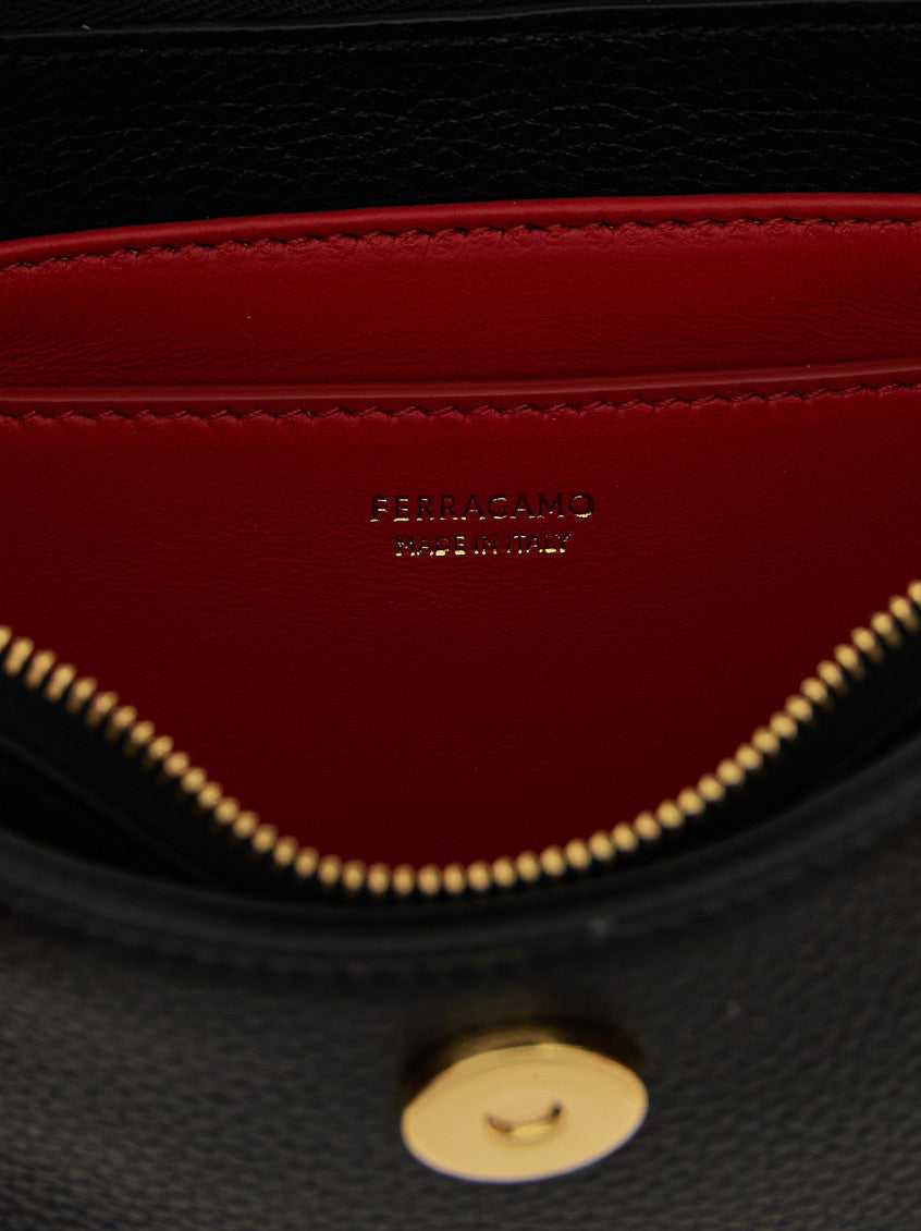Black 'Gabry' Shoulder Bag 4