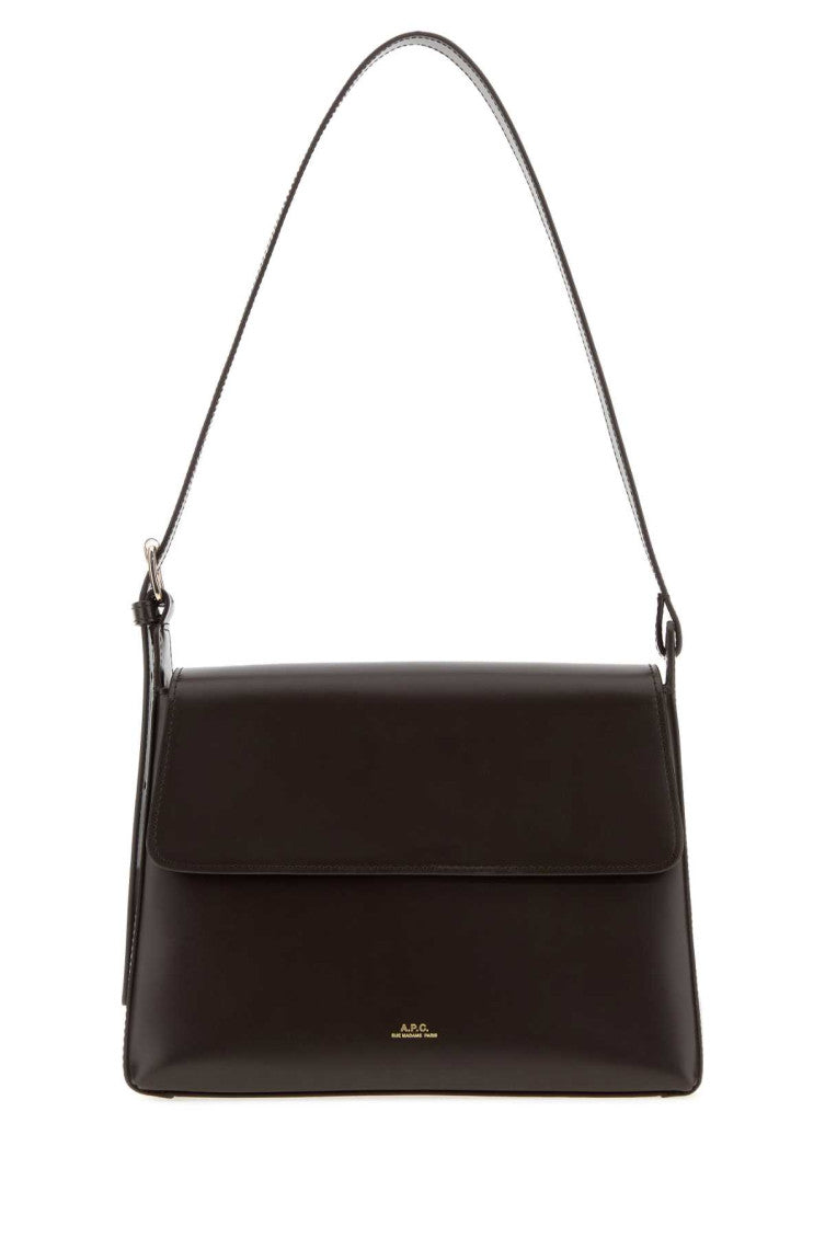 Dark Brown Virginie Small Shoulder Bag 1