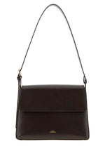 Dark Brown Virginie Small Shoulder Bag 1