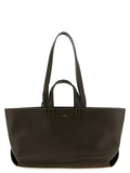 Brown Le Drummer Top Zip Large Tote 1