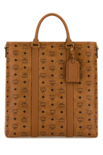 Brown Aren Top Zip Large Tote 1