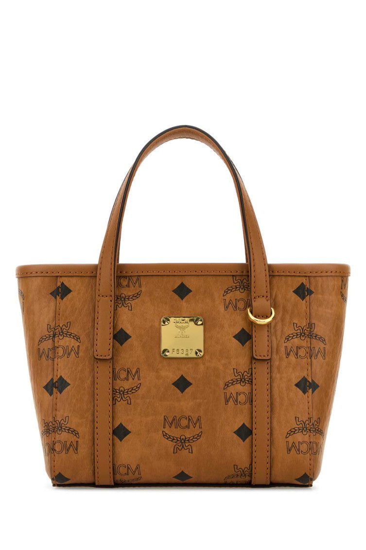 Brown Toni Top Zip Mini Tote 1