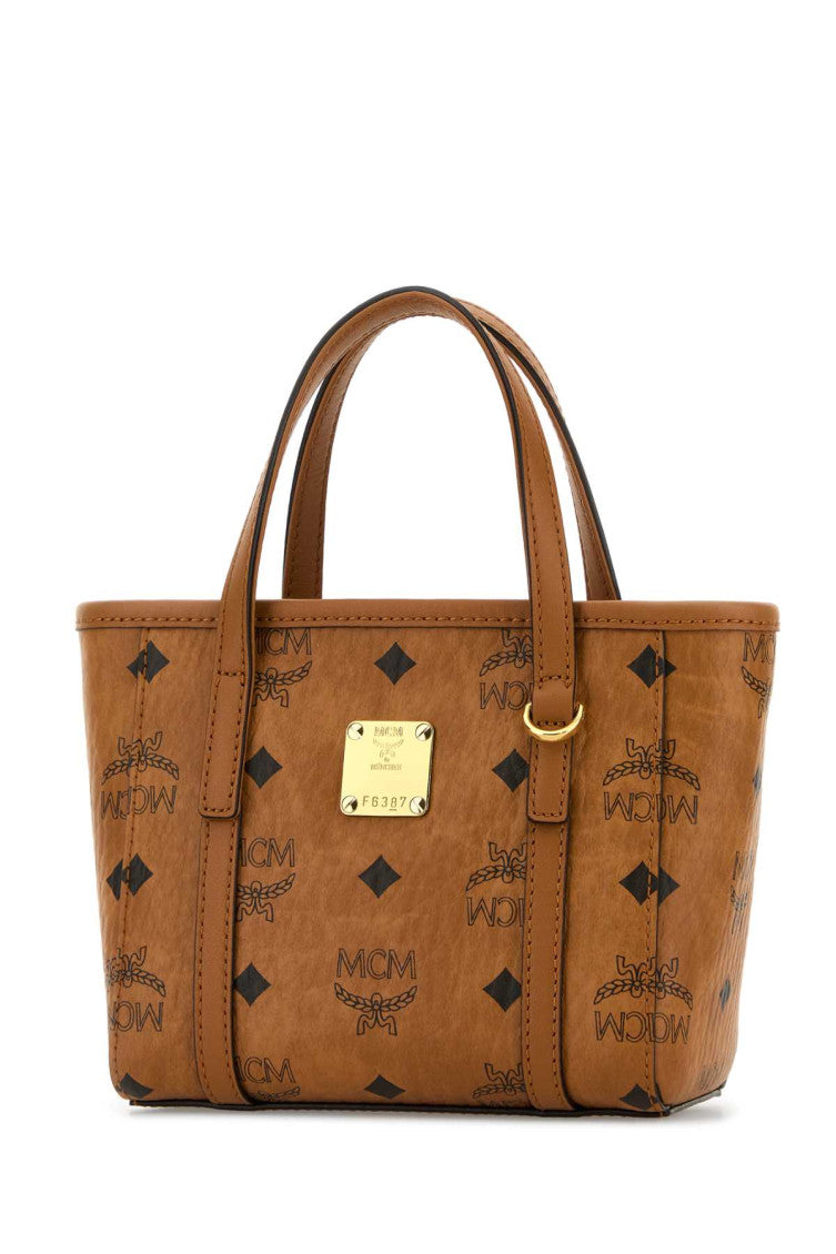 Brown Toni Top Zip Mini Tote 2