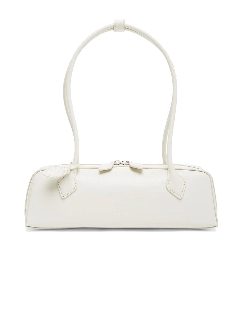 White Le Teckel Medium Shoulder Bag 1