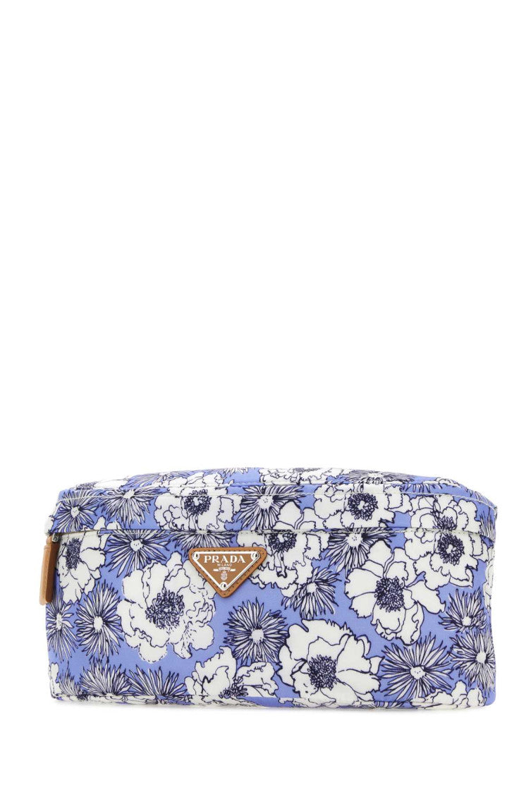 Blue Re-Nylon Printed Crossbody Bag 2