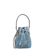 Blue Mon Tresor Mini Bucket Bag 1