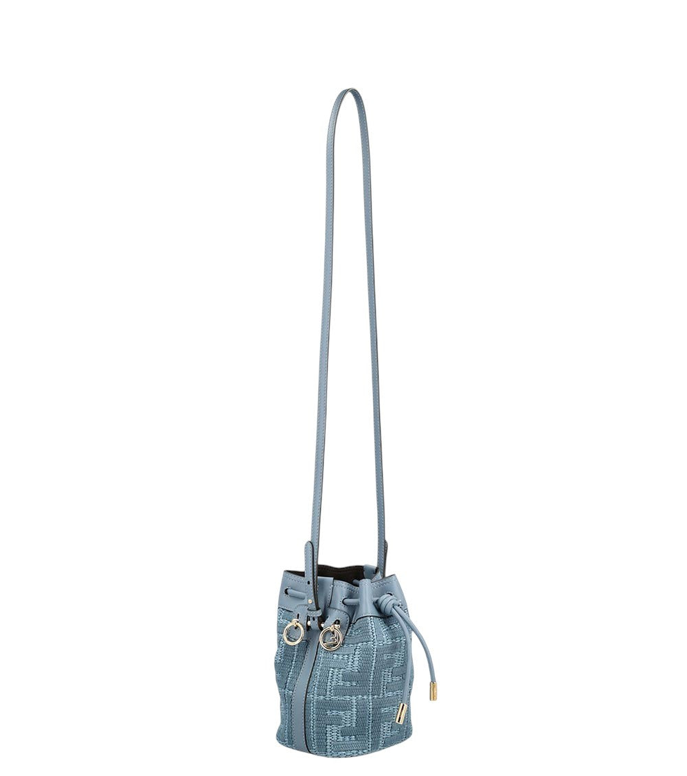 Blue Mon Tresor Mini Bucket Bag 2