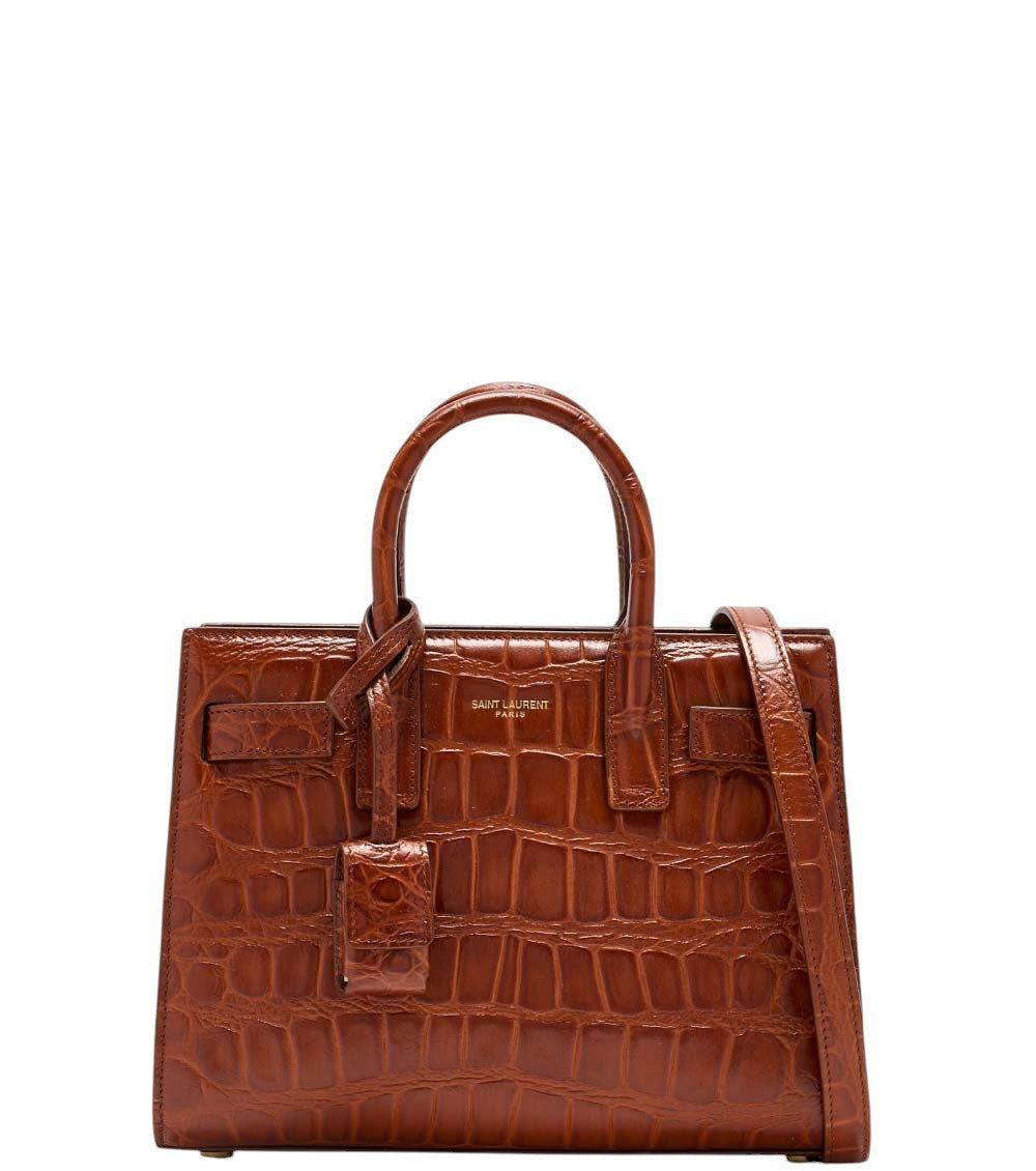 Brown Sac De Jour Nano Satchel 1