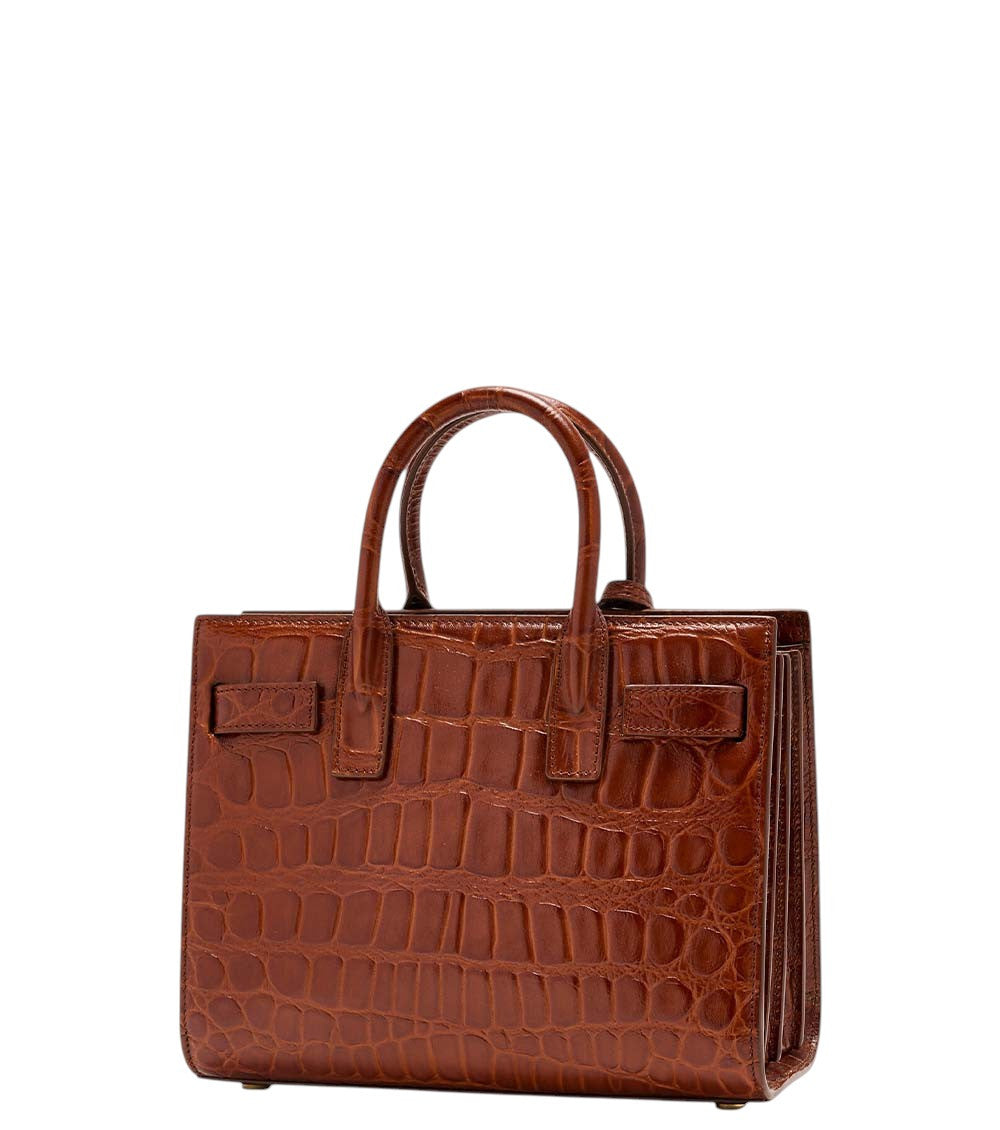Brown Sac De Jour Nano Satchel 3