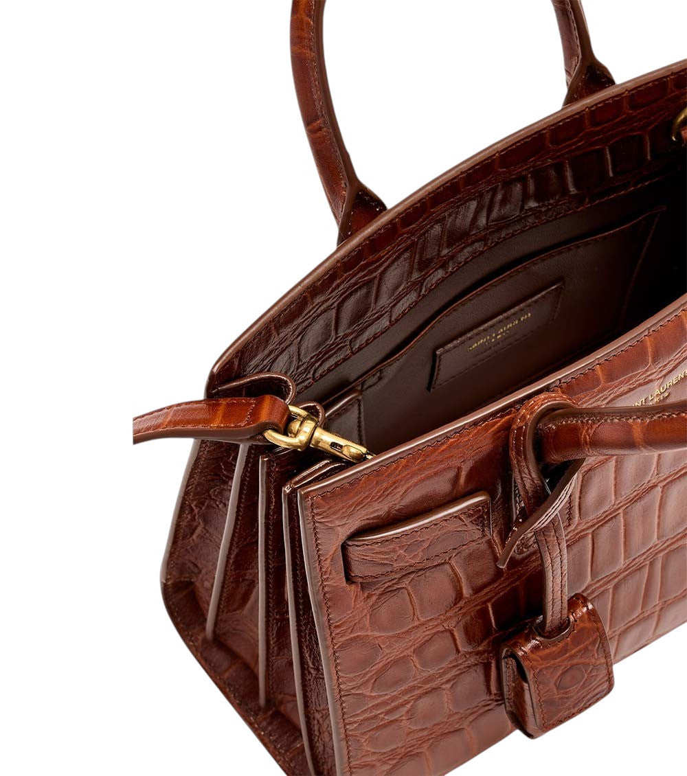 Brown Sac De Jour Nano Satchel 4