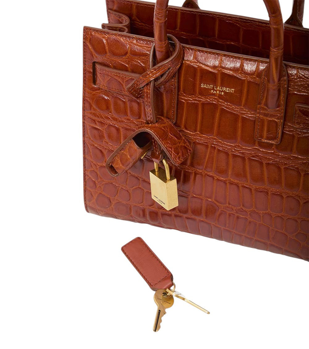 Brown Sac De Jour Nano Satchel 5