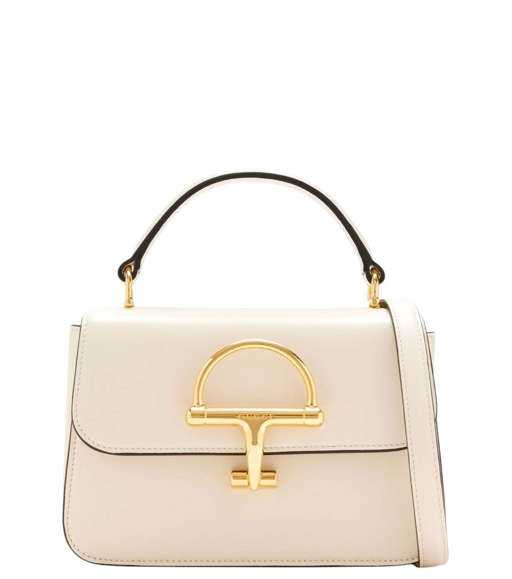 White Siena Small Satchel 1