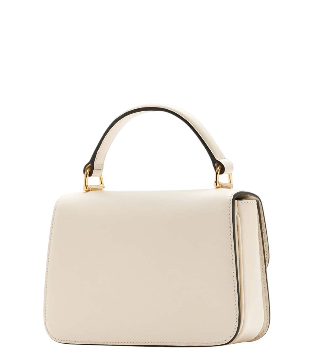 White Siena Small Satchel 2