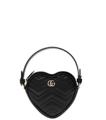 Black GG Marmont Mini Crossbody Bag 1