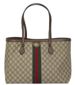 Beige Ophidia GG Medium Tote 1
