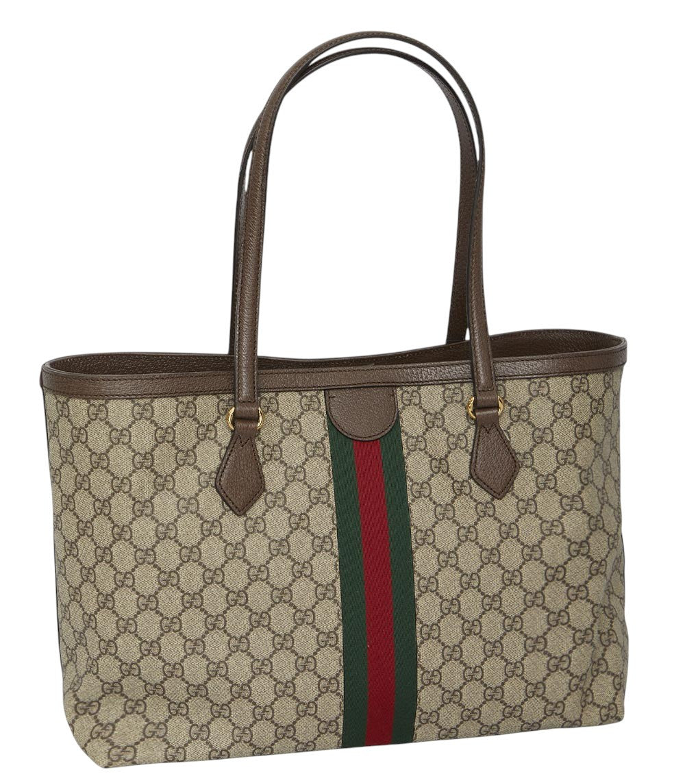 Beige Ophidia GG Medium Tote 2