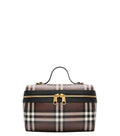 Brown Check Vanity Mini Crossbody Bag 1