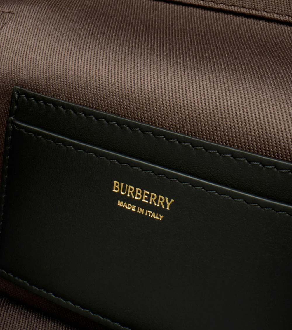 Brown Check Vanity Mini Crossbody Bag 4