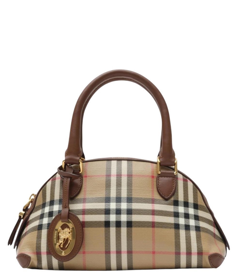 Beige Primrose Mini Duffle Bag 1