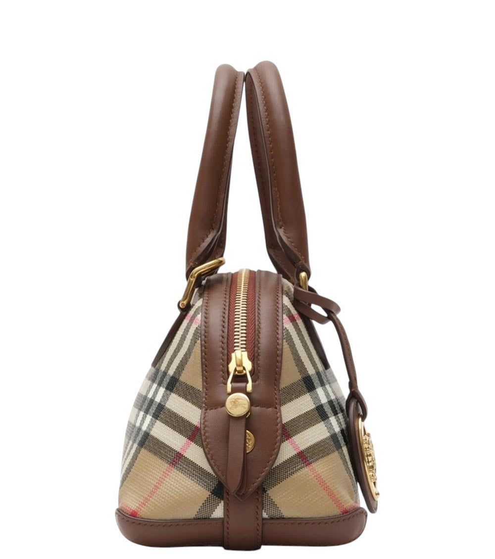 Beige Primrose Mini Duffle Bag 3