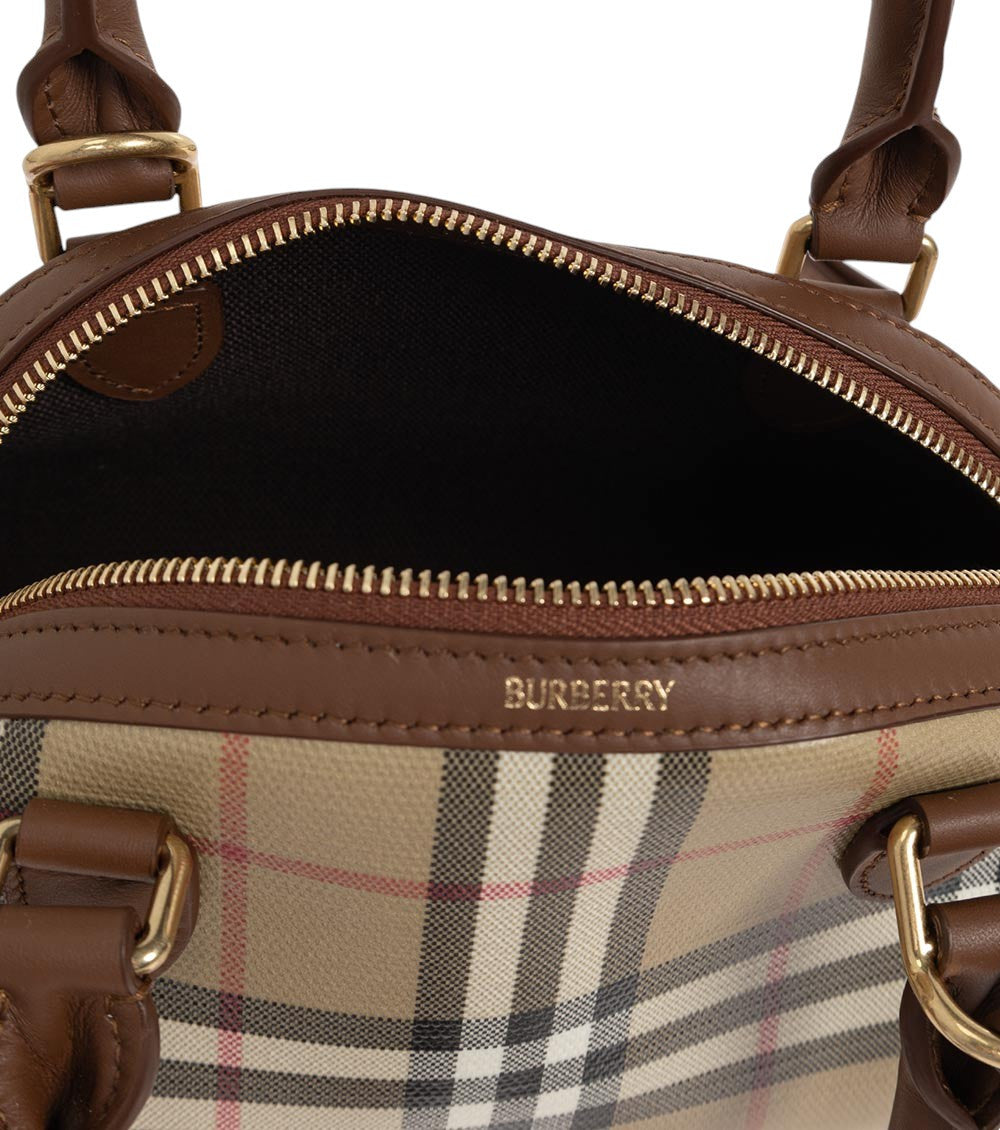 Beige Primrose Mini Duffle Bag 4
