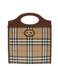 Beige Pocket Mini Tote 1