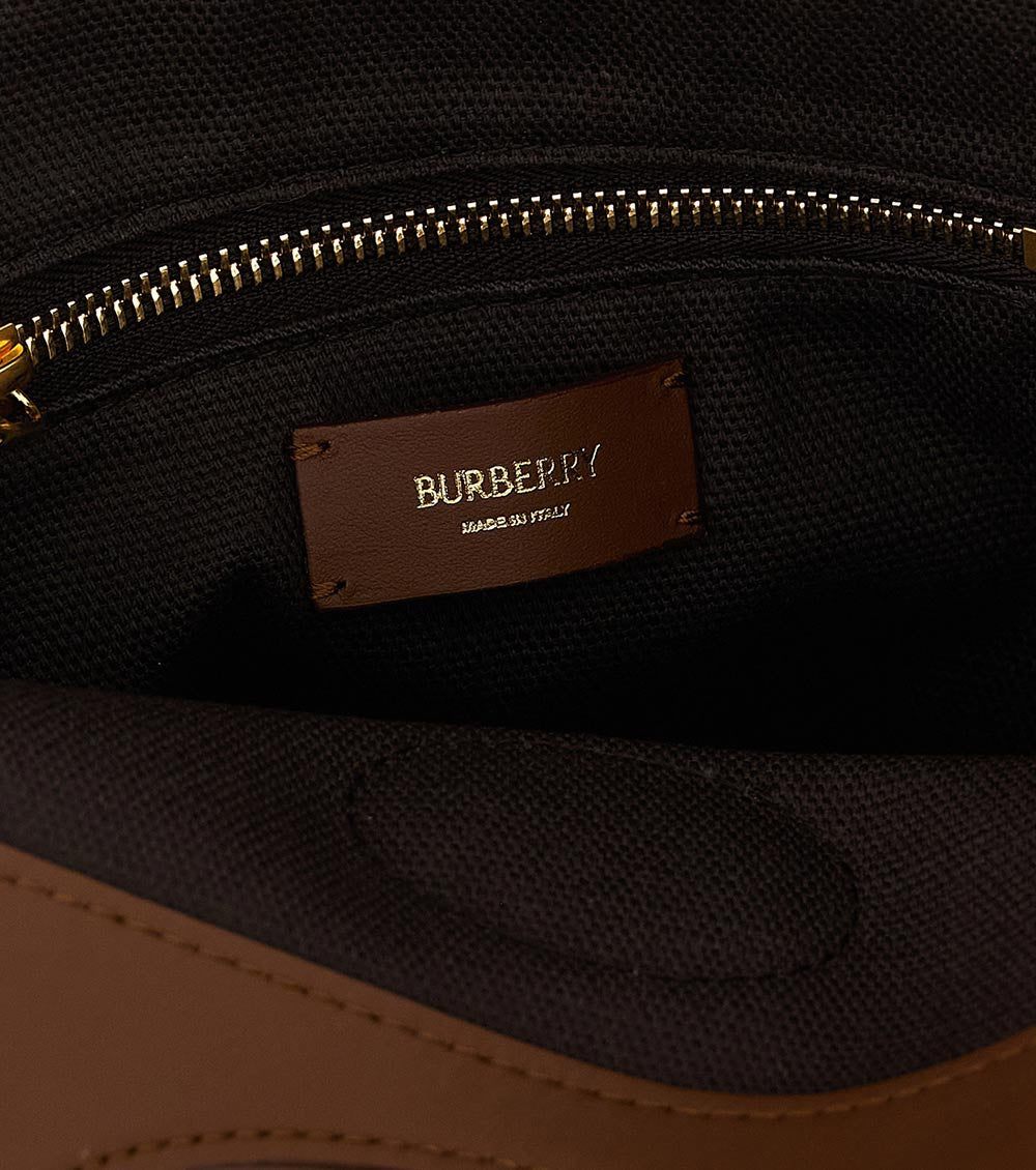 Beige Pocket Mini Tote 4